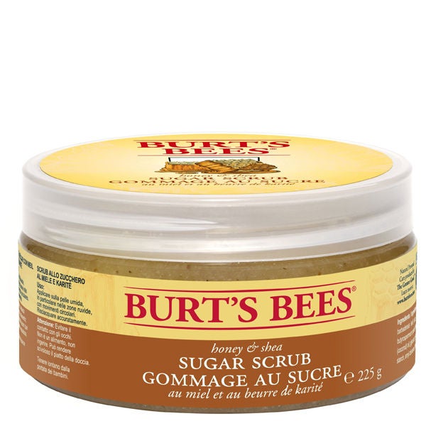 Burt's Bees Sugar Scrub Honey & Shea 8oz LOOKFANTASTIC