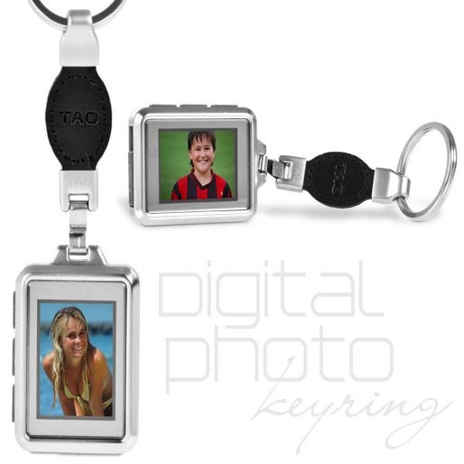 digital photo keyring