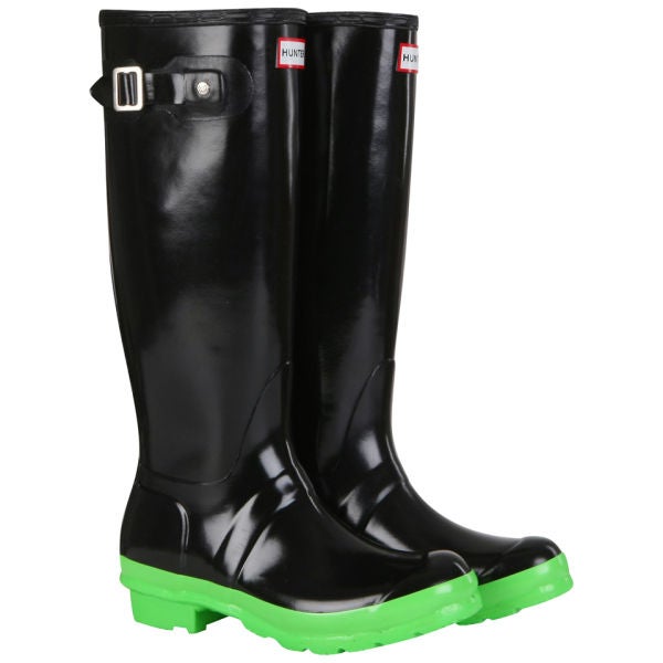 Neon green wellies sales