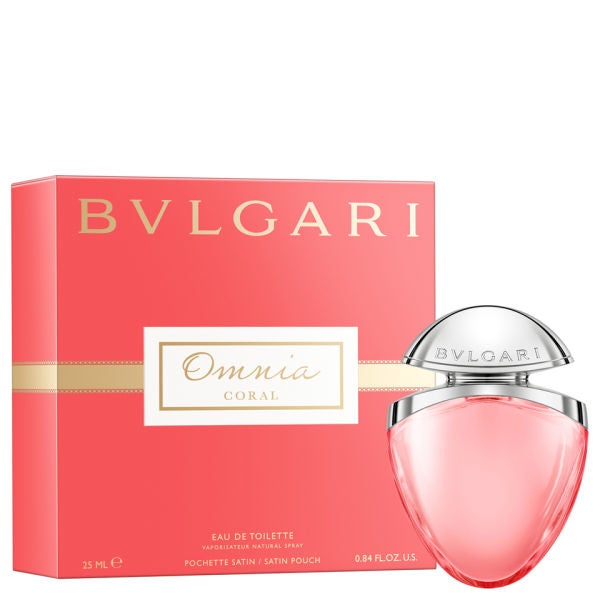 BVLGARI OMNIA CORAL EDT PURSE SPRAY 25ML Lookfantastic UAE