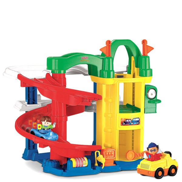 Fisher Price Little People Racin Ramps Garage Toys Zavvi France