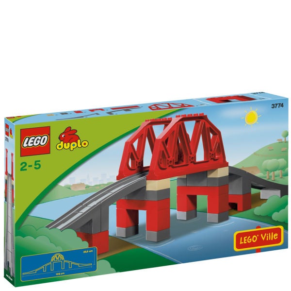 hjemme Konkurrencedygtige Institut LEGO DUPLO: Bridge (3774) Toys - Zavvi US