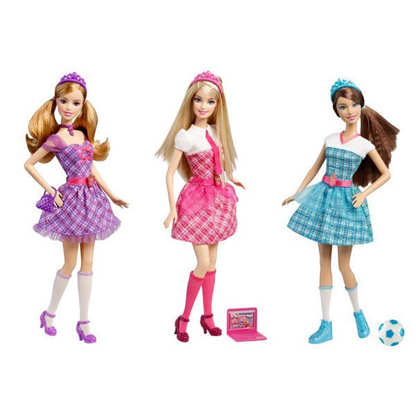 Barbie princess charm outlet school game mattel