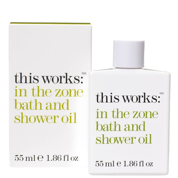 this works in the Zone Bath and Shower Oil (55ml) LOOKFANTASTIC