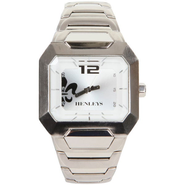Henleys Silver Bracelet Strap Watch Clothing Zavvi UK