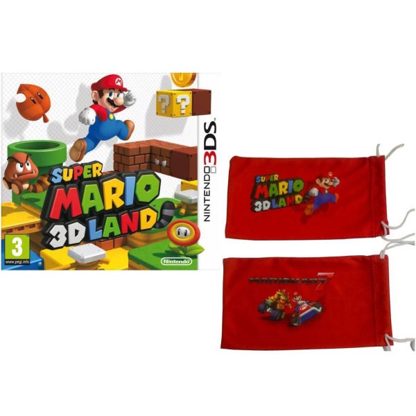 Super Mario 3D Land Includes Mario 3DS Case Zavvi