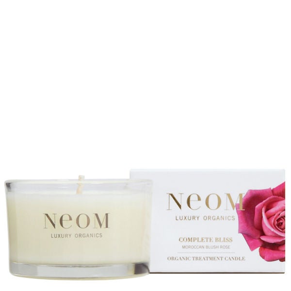 NEOM ORGANIC MINI TREATMENT CANDLE COMPLETE BLISS HAPPINESS (75G) Lookfantastic TH