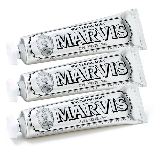 Marvis マービス 歯磨き粉 85ml\nホワイトニングミント 3本