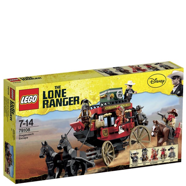 LEGO Lone Ranger: Stagecoach Escape (79108) Toys Zavvi UK