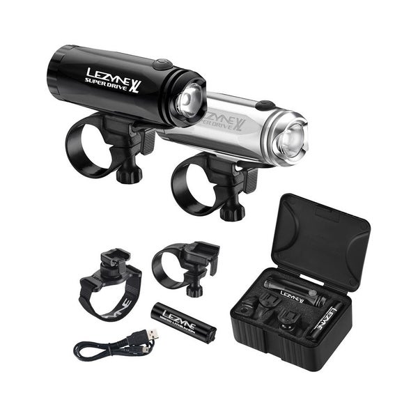 Lezyne Super Drive XL Loaded Front Bicycle Light ProBikeKit UK