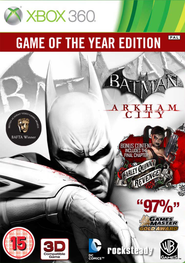 Batman: Arkham City: Game of the Year Edition Xbox 360 | Zavvi France