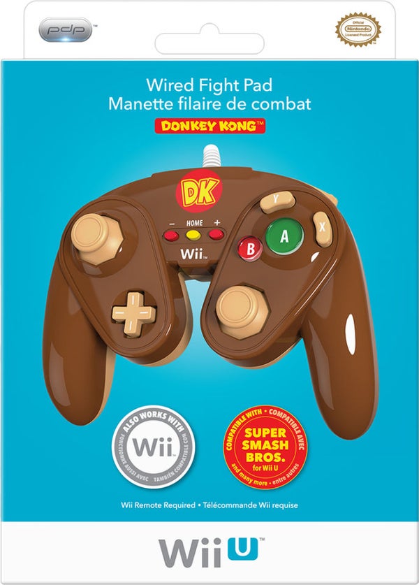 Super Smash Bros Officially Licensed Wired Fight Pad Donkey Kong