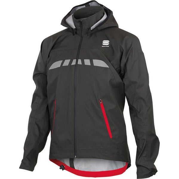 Sportful Commute Rain Jacket - Black 