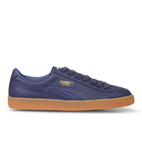 Puma Men's Basket Classic Trainers - Navy | FREE UK Delivery | Allsole