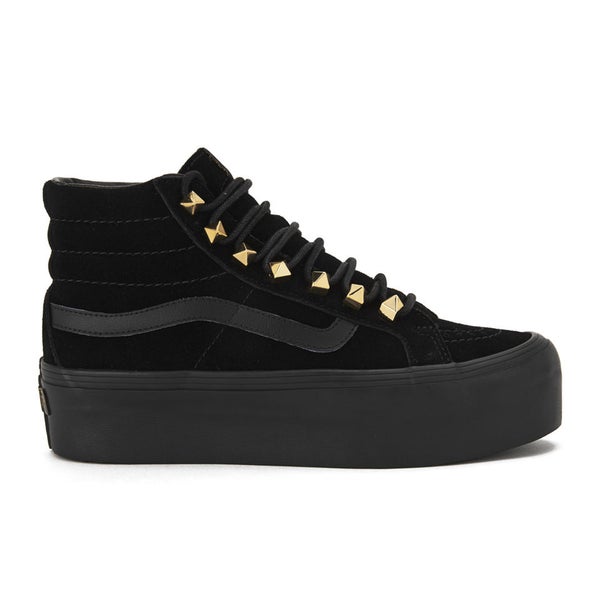 Vans Women s SK8 Hi Platform Stud Eyelets Hi Top Trainers Black