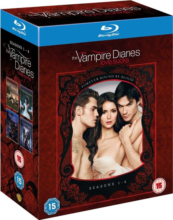 The Vampire Diaries - Seasons 1-4 Blu-ray - Zavvi US