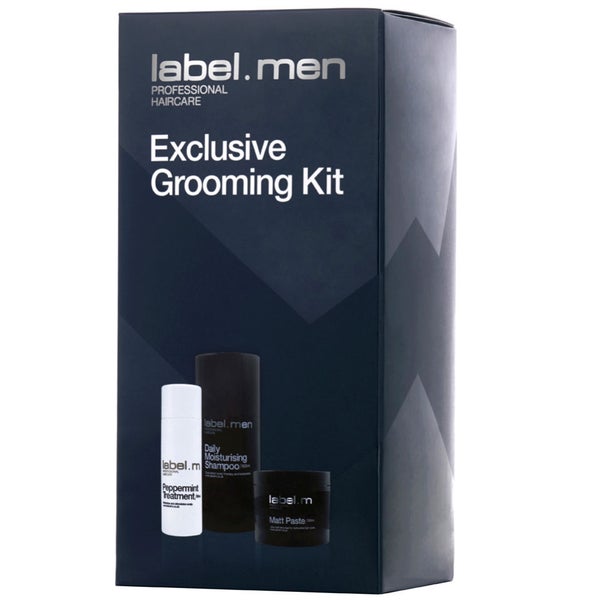 label.m Exclusive Men's Grooming Kit (Daily Shampoo, Matt ...