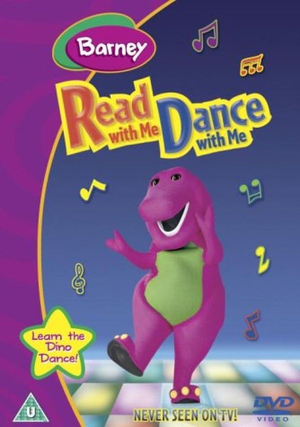 Barney Read With Me Dance With Me Zavvinl 3541