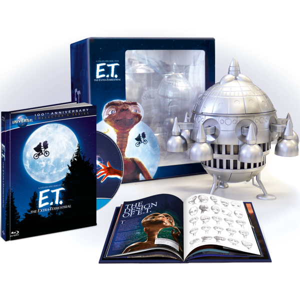 E.T. The Extra-Terrestrial - Limited Edition Spaceship (Includes Digital  and UltraViolet Copy) Blu-ray - Zavvi UK