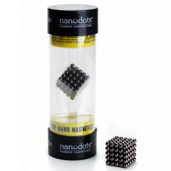 Nanodots Magnetic Constructors Black 125 Dots Unique Gifts