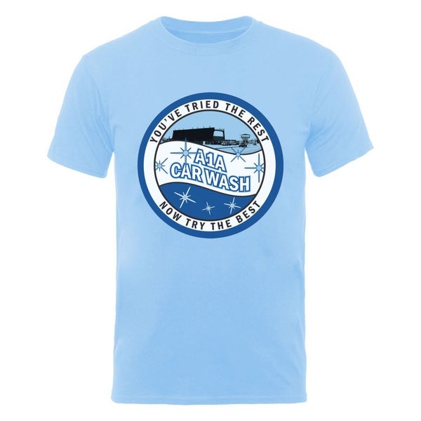 Breaking Bad Men's TShirt Car Wash Light Blue Merchandise Zavvi UK