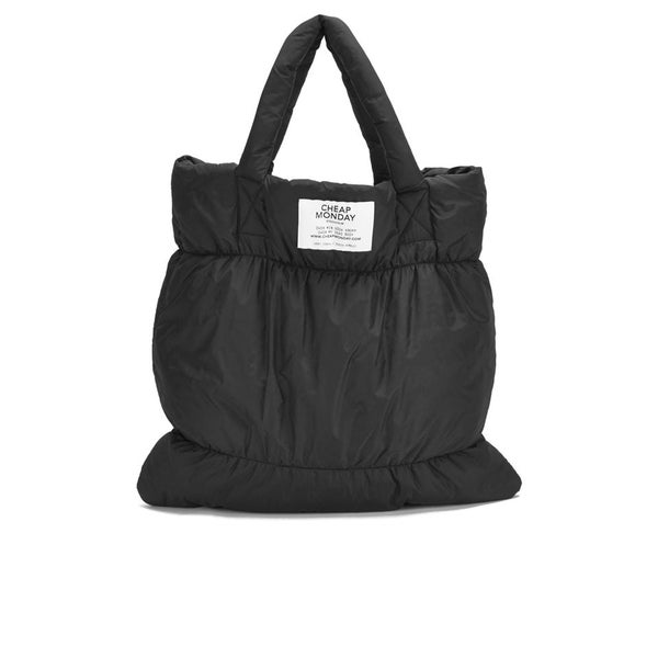 Cheap Monday Puffer Tote Bag - Black | TheHut.com