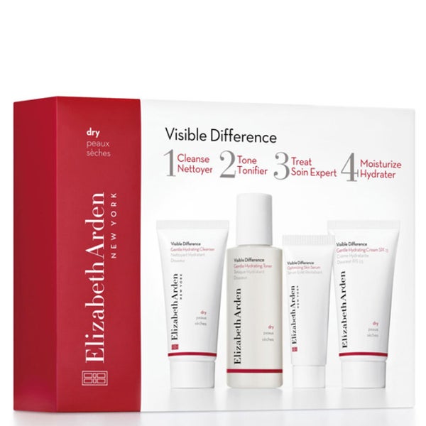 Elizabeth Arden Visible Difference Gentle Hydrating Starter Set lookfantastic Singapore