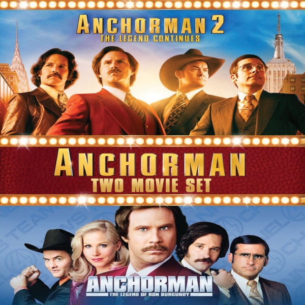 Anchorman The Legend Of Ron Burgundy Anchorman 2 The Legend Continues Blu Ray Zavvi Us See more ideas about anchorman, ron burgundy, anchorman movie. zavvi