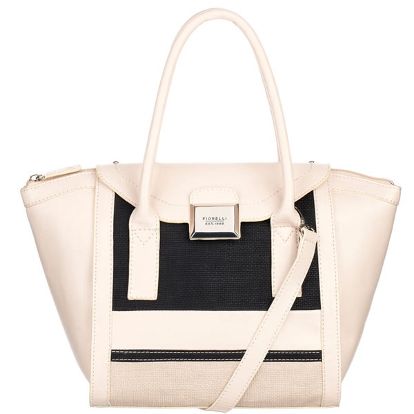 Fiorelli Belinda Medium Zip Top Grab/Cross Body Bag Vanilla