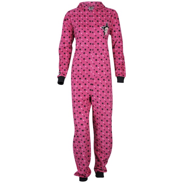 Betty Boop Star Print Pink Onesie Clothing Zavvi US