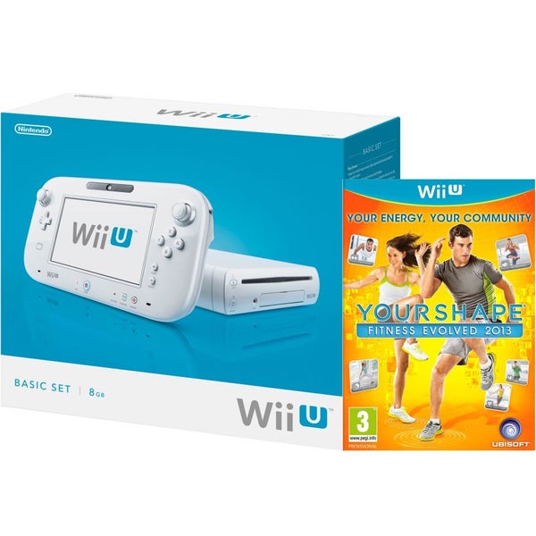 Nintendo Wii U 8gb Wii U Console: 8GB Basic Pack White