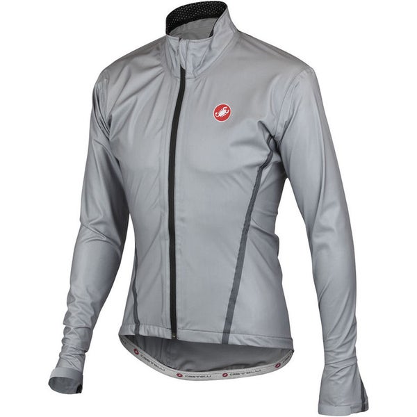 Castelli Muur Rain Jacket Grey ProBikeKit New Zealand