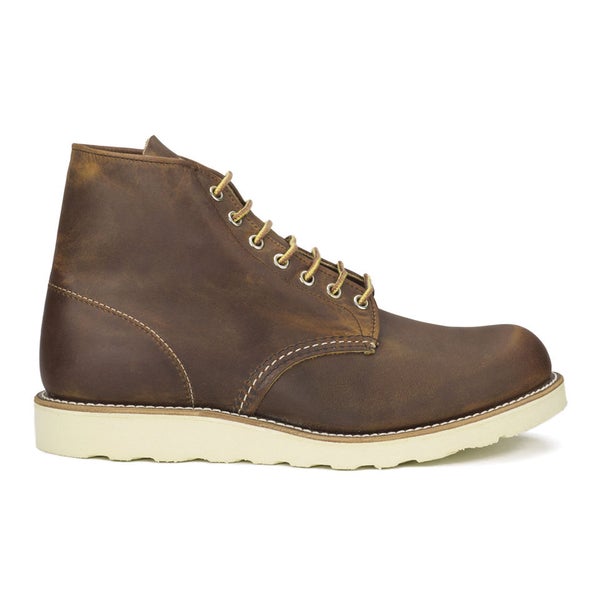 Red Wing Men's 6 Inch Classic Round Toe Leather Lace-Up Boots - Copper ...