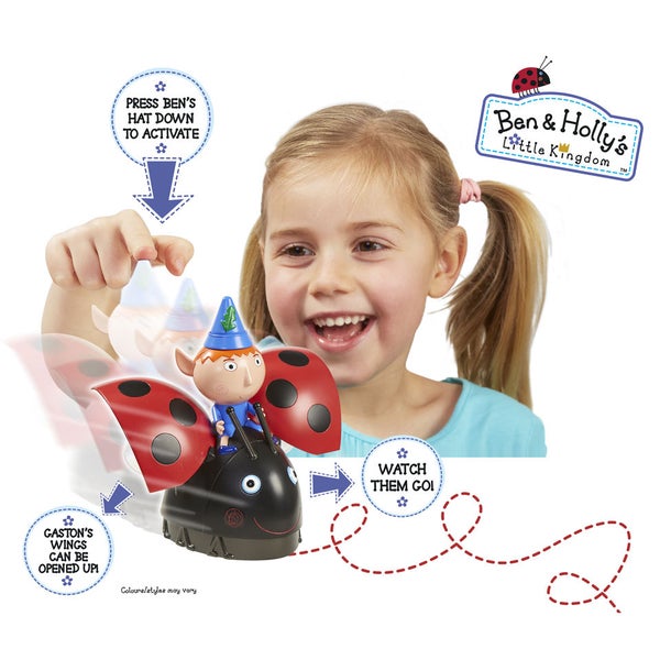 Gaston plush toy ben and holly deals