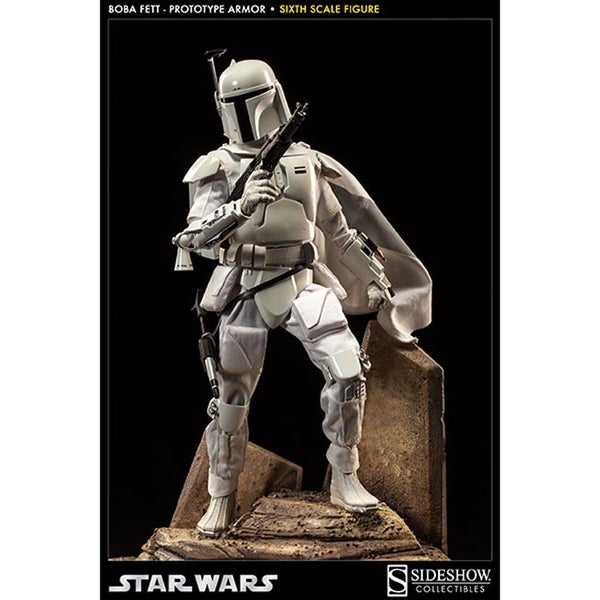 未開封 SIDESHOW STAR WARS Boba Fett フィギュア Boba Fett (Deluxe Version) Quarter Scale Figure by Hot Toys