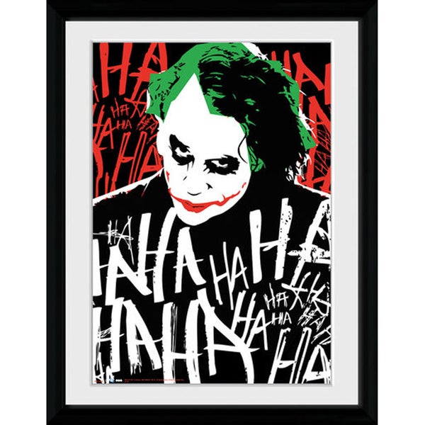 DC Comics Batman The Dark Knight Rises The Joker Ha - 30x40 Collector ...