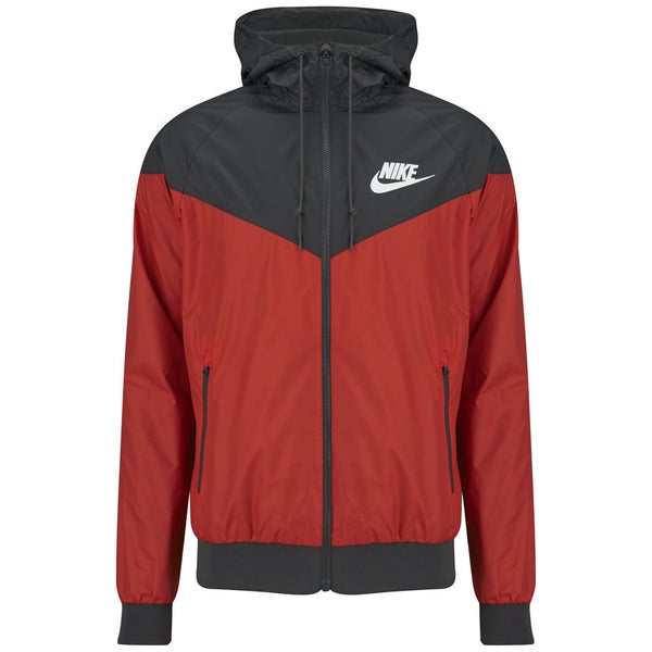 Nike Men's Windrunner Jacket - Red/Black | TheHut.com