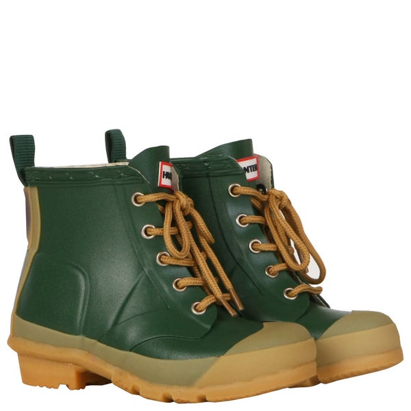 Hunter Kids Thurloe Boots Green Clothing Zavvi US