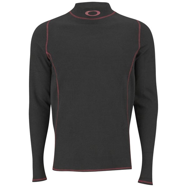 Oakley Men s CarbonX Base Layer Long Sleeve Top Black
