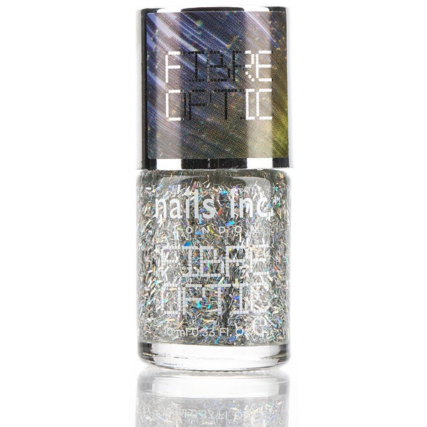 nails inc. Hampstead Court Fibre Optic Nail Polish (10ml) LOOKFANTASTIC