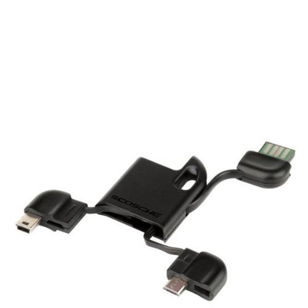 Scosche FlipSYNC II Cavo Portachiavi Micro USB E Mini USB | Ricarica E Sincronizzazione