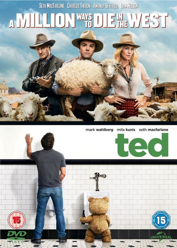 A Million Ways to Die in the West Ted DVD Zavvi UK