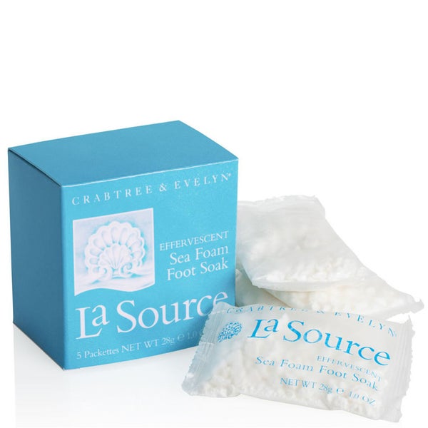 Crabtree & Evelyn La Source Effervescent Sea Foam Foot Soak (5X30g