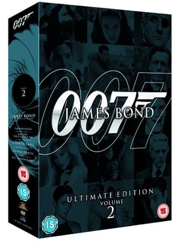James Bond Ultimate Collection Vol. 2 (5 Titles) DVD Zavvi UK