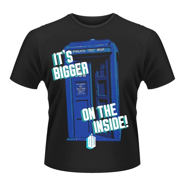 Doctor Who Men's TShirt Tardis Merchandise Zavvi UK