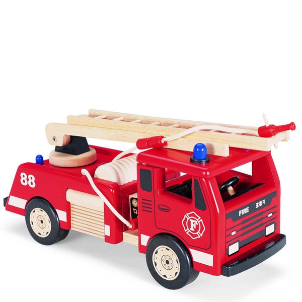Pintoy wooden fire engine sale