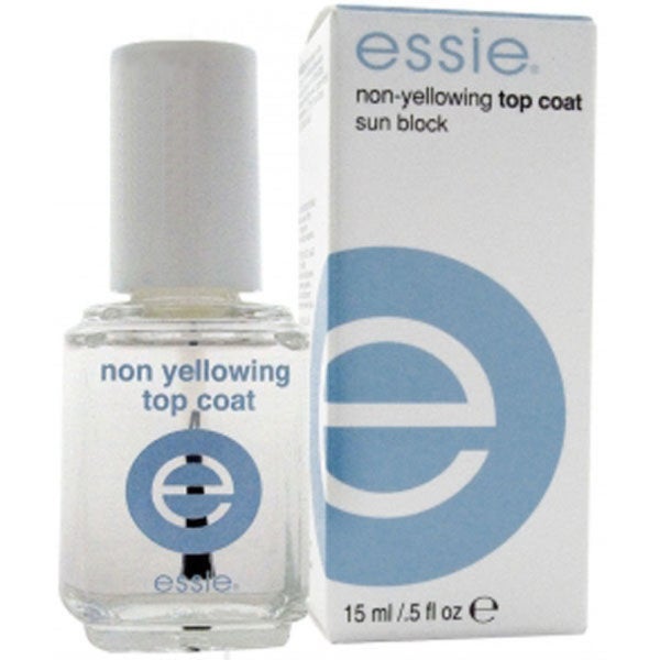 essie NonYellowing Top Coat Sun Block (15ml) LOOKFANTASTIC