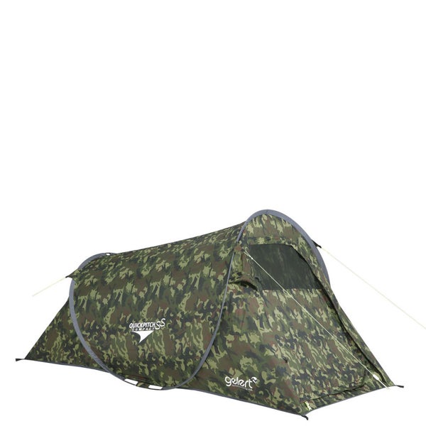 Gelert Quickpitch SS Compact Tent Army Camo Garden Zavvi UK