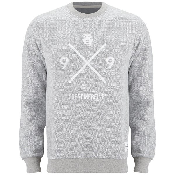 Supremebeing Men s Knox Sweatshirt Heather Grey TheHut