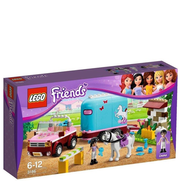rig erektion Fælles valg LEGO Friends: Emma's Horse Trailer (3186) Toys - Zavvi US